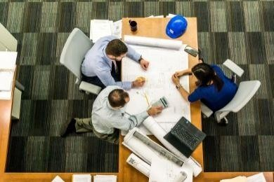 Recruiter reviewing a clean, modern resume